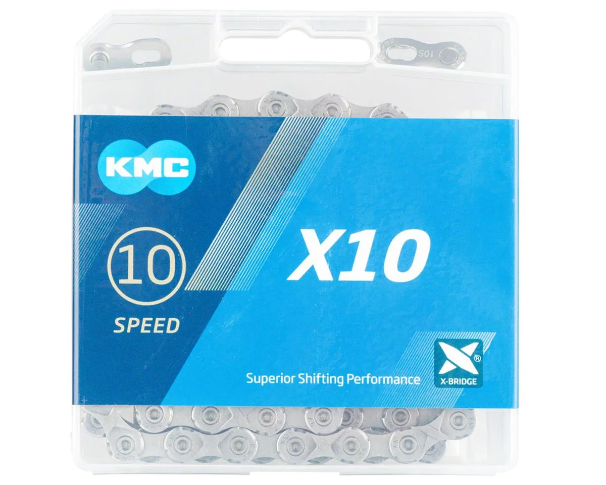 KMC X10 Chain (Grey) (10 Speed) (116 Links) - view 2